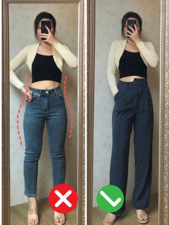 Kiểu trang phục dáng người quả lê nên tránh xa để không bị lộ khuyết điểm - Ảnh 2. Kiểu trang phục dáng người quả lê nên tránh xa để không bị lộ khuyết điểm - Ảnh 2.