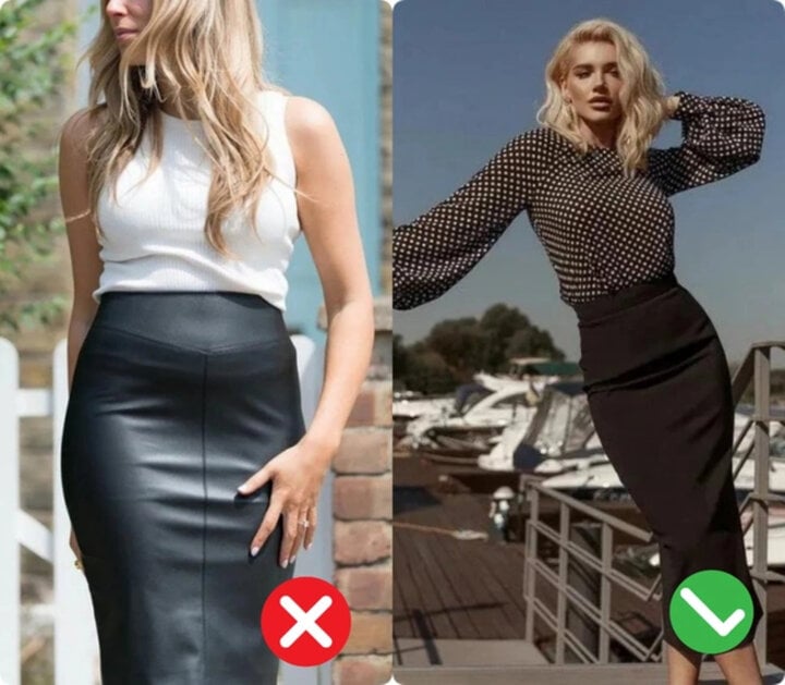 Kiểu trang phục dáng người quả lê nên tránh xa để không bị lộ khuyết điểm - Ảnh 4. Kiểu trang phục dáng người quả lê nên tránh xa để không bị lộ khuyết điểm - Ảnh 4.