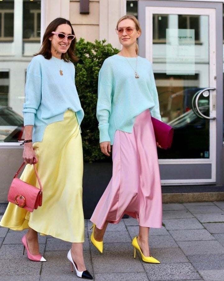 5 cách phối màu pastel điệu nghệ chẳng kém các fashionista - Ảnh 4. 5 cách phối màu pastel điệu nghệ chẳng kém các fashionista - Ảnh 4.