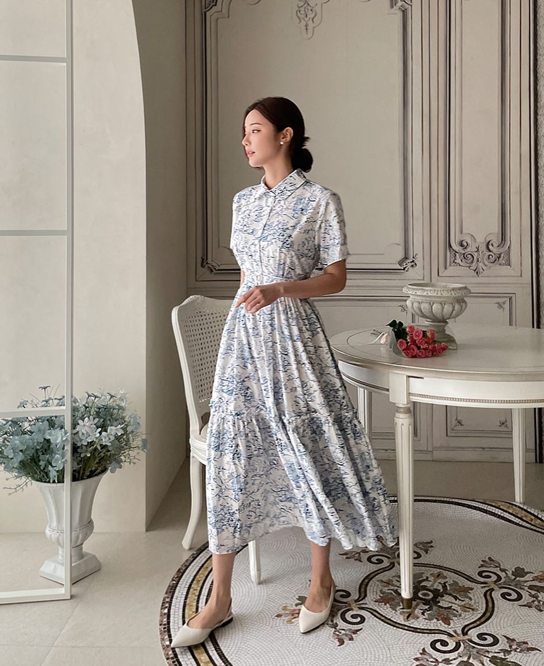 5 kiểu đầm thanh lịch và tôn dáng, phù hợp để diện khi tới sở làm- Ảnh 3. 5 kiểu đầm thanh lịch và tôn dáng, phù hợp để diện khi tới sở làm- Ảnh 3.