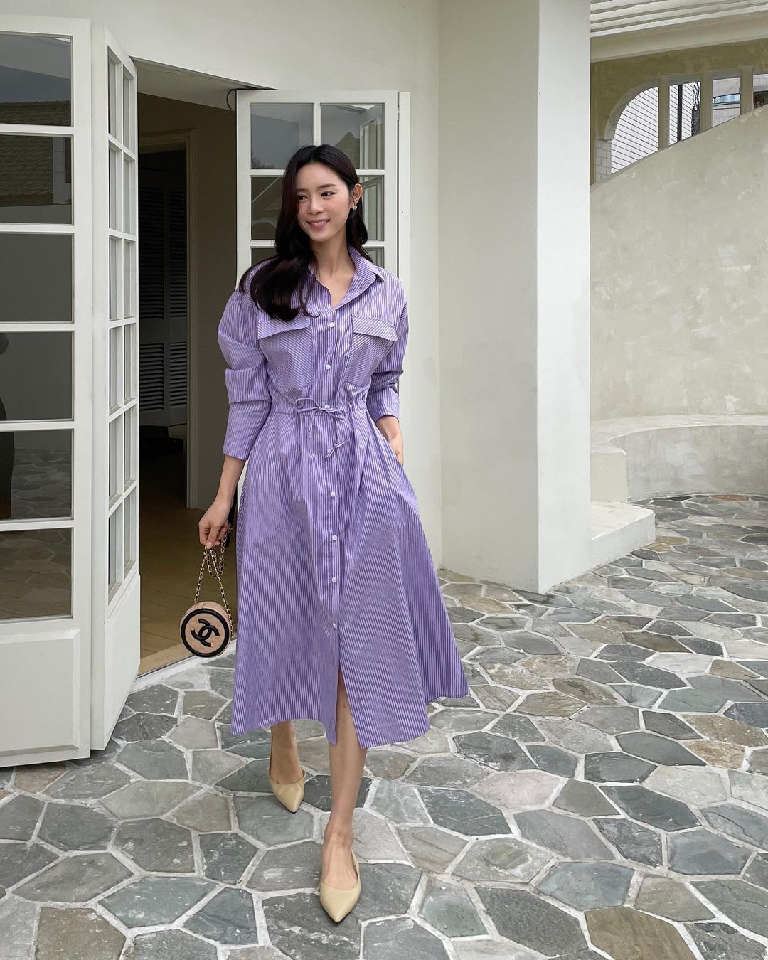 5 kiểu đầm thanh lịch và tôn dáng, phù hợp để diện khi tới sở làm- Ảnh 2. 5 kiểu đầm thanh lịch và tôn dáng, phù hợp để diện khi tới sở làm- Ảnh 2.